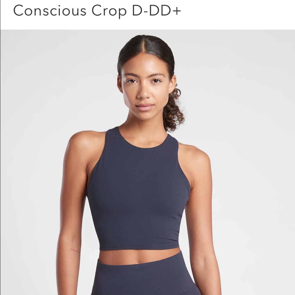 NWT Athleta conscious crop top